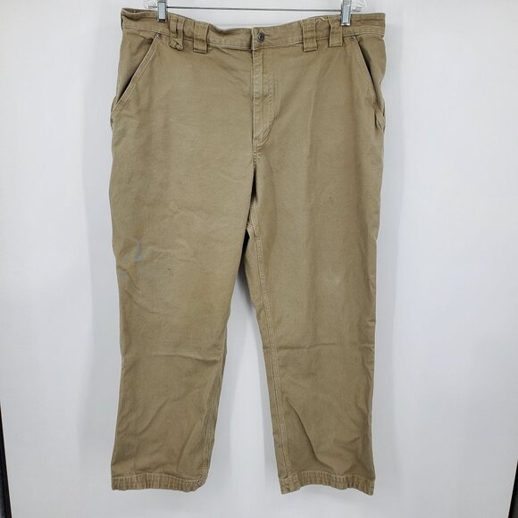 Duluth Trading Co Men's DuluthFlex Fire Hose Relaxed Fit Carpenter Pants 42x30 - Picture 1 of 10